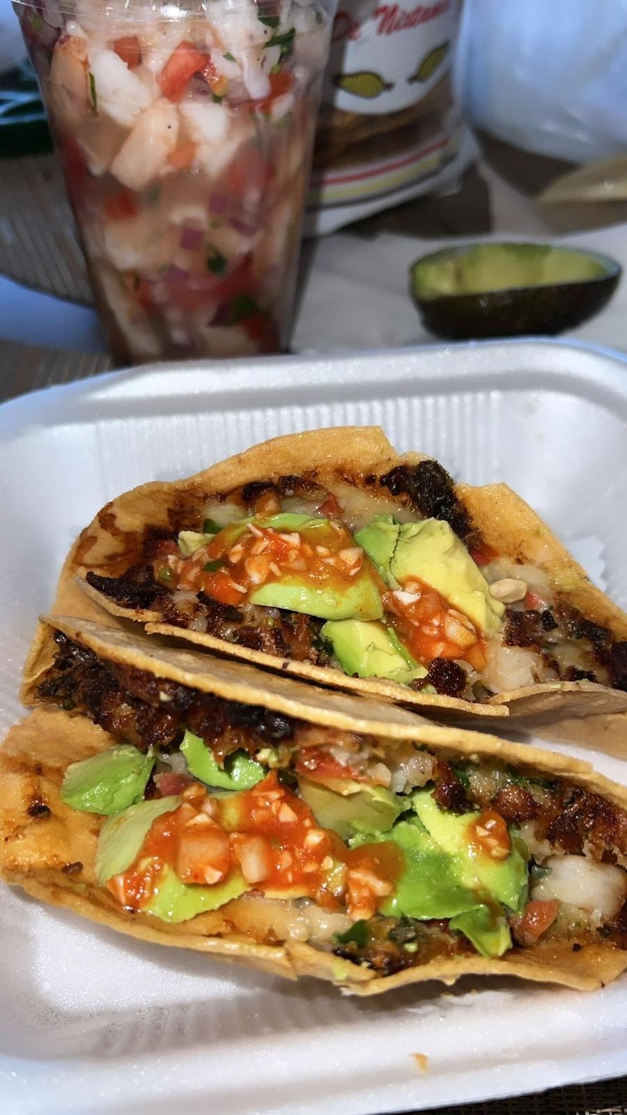 Tacos Dorados De Camaron